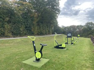 4 user friendly, exercise machines at bank farm holiday park.