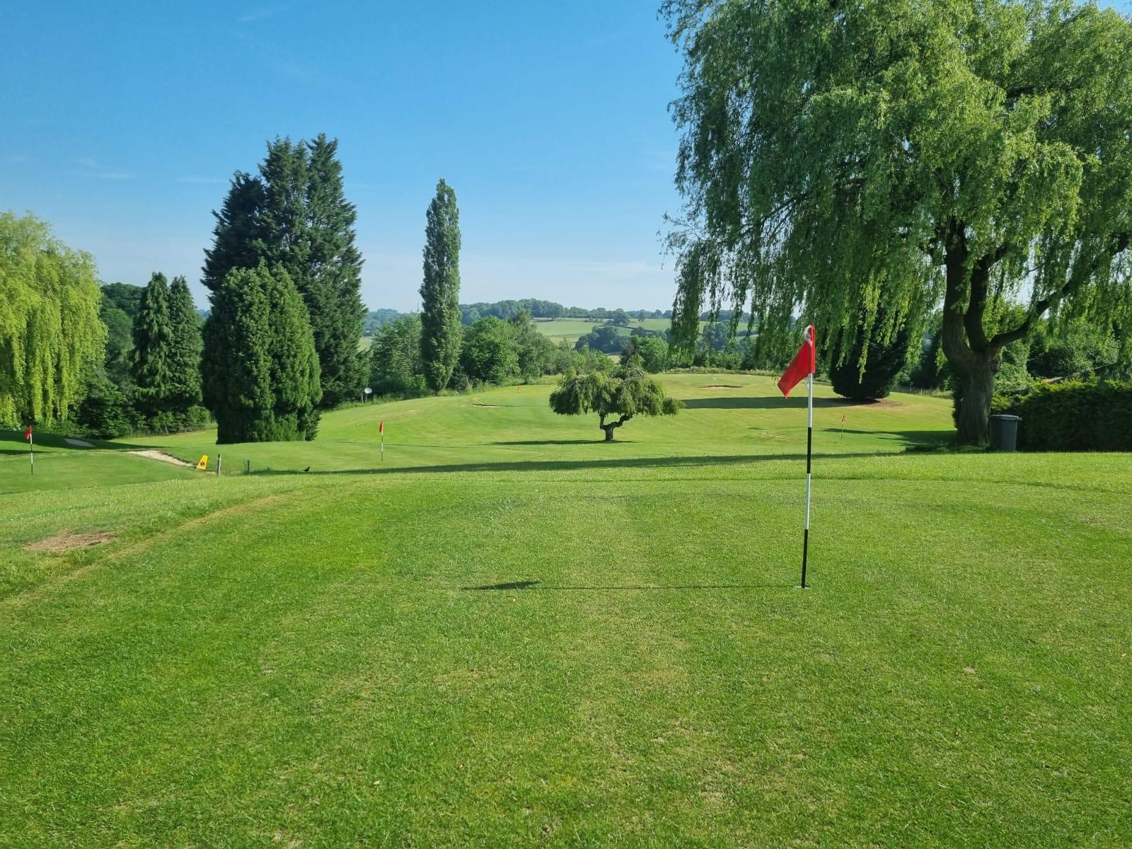 Pitch and Putt golf course at Bank Farm