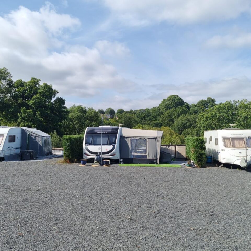 Long term tourer at bank farm seasonal pitch