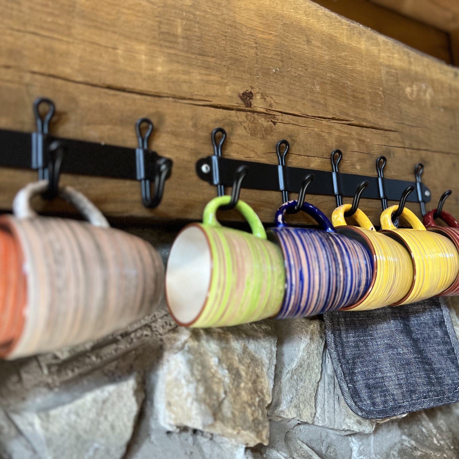 Mugs at Bank Farm Glamping Lodge